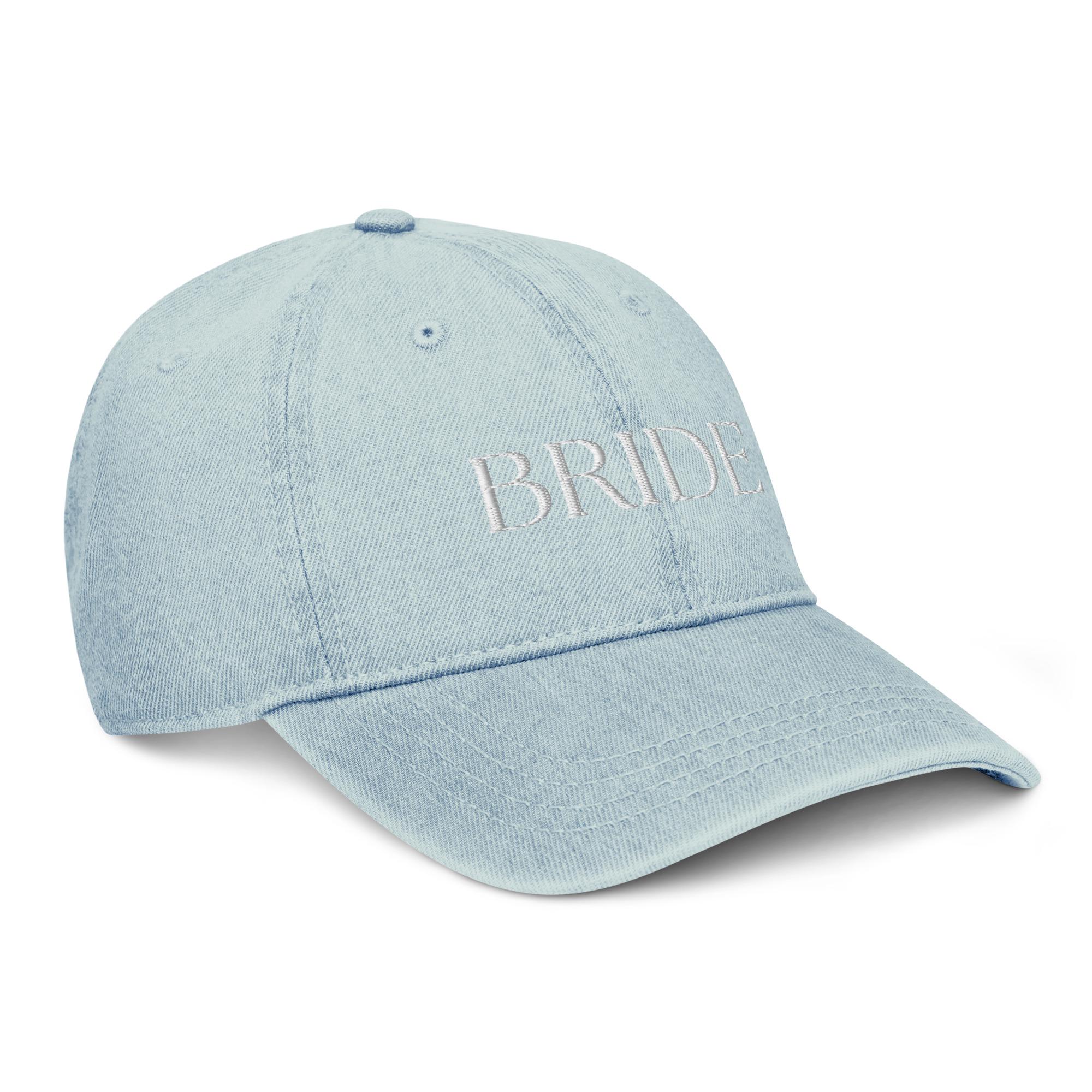 12 denim jean hats cap bachelorette party gifts Popsicle Embroidered Denim Bucket Hat, Bachelorette Party  main image 2