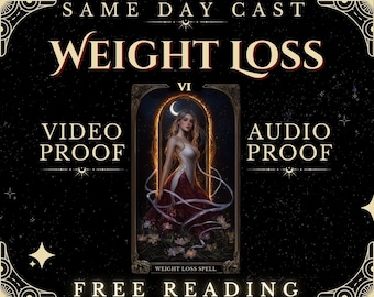 Body Transformation Spell | Weight Loss, Confidence & Beauty Energy Work | Powerful Mind-Body Alignment Ritual | Same Hour or Day I Skinny