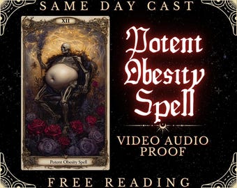 UNSTOPPABLE WEIGHT GAIN| The Ultimate Revenge Spell | Powerful Ritual to Make Them Fat | Justice & Karma Magic | Hex of Transformation