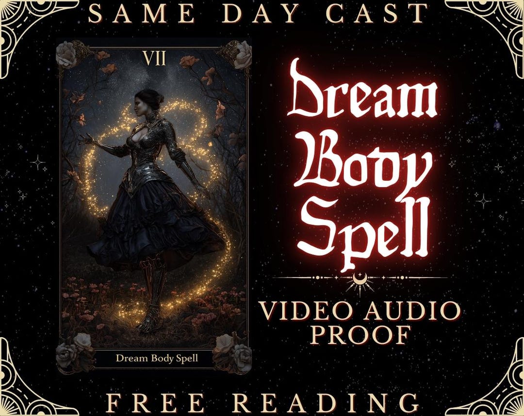 Dream Body Spell: Transformation & Self-confidence (video/audio Proof ...