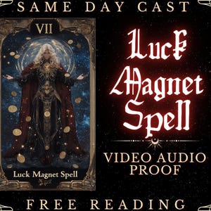 LUCK MAGNET SPELL | Attract Good Fortune Success | Powerful Luck Enhancement Ritual | Prosperity & Abundance Magic | Positive Energy Spell