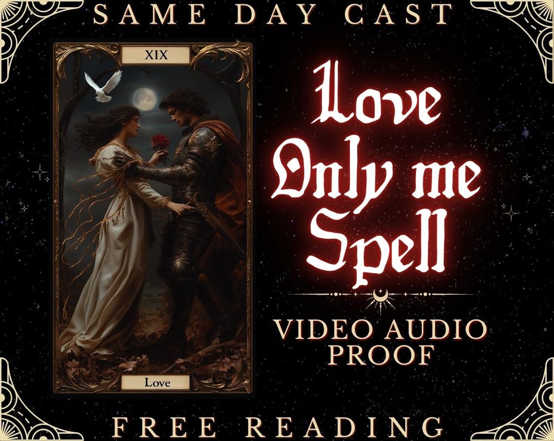 Crave Me Extreme Love Spell | Unleash Intense Passion, Devotion