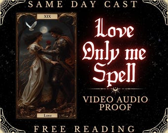 Crave Me Hechizo de Amor Extremo / Desata Pasión Intensa, Devoción y Obsesión Permanente con Magia de Dominación Poderosa - Control Total.