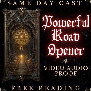 Road Opener Spell: Remove Obstacles, Clear Path (Digital Product)