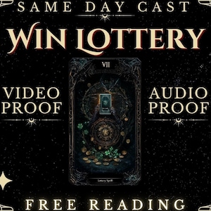 FAST WIN LOTTERY Spell | Lucky Number Spell | Fast Money Spell | Financial Freedom | Powerful Lottery Magic | Win the Powerball