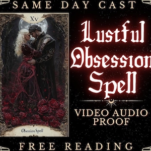 POTENT OBSESSION SPELL | Intense Desire & Infatuation Magic | Powerful Love Binding Ritual | Unbreakable Attraction Spell | Same Day Casting