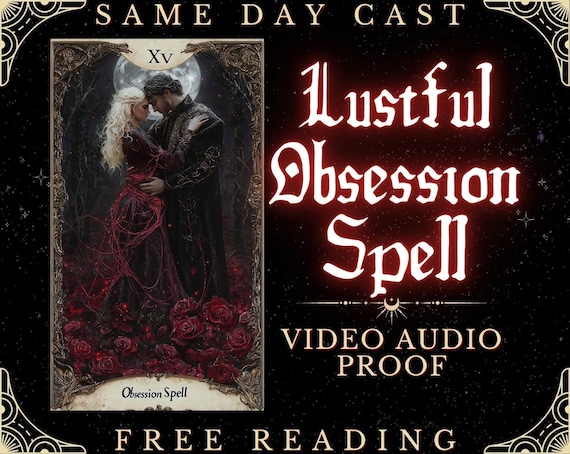 Potent Love Obsession Spell | Intense Desire & Infatuation Magic | Powerful Love Binding Ritual | Unbreakable Attraction Spell