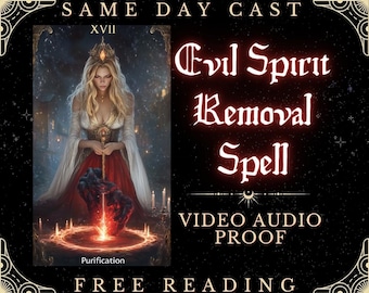 REMOVE BLACK MAGIC – Break Dark Rituals, Banish Curses & Cleanse Spiritual Energy, Same day, Cleansing Spell, Remove Evil Aura Spell