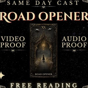 Road Opener Spell EXTRA STRONG Remove All Obstacles, BIG Opportunities & Fortune, Clairvoyant, Tarot Reading, Same Day
