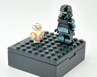 3D Printed Mini Figure Storage Box: Toy Organizer Carrying Case