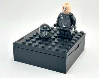 3D Printed Mini Figure Storage Box: Toy Organizer Carrying Case