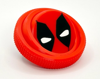 Deadpool Triple Ring Gyroscopic Fidget Spinner – For Ultimate Anti-Hero Fun!