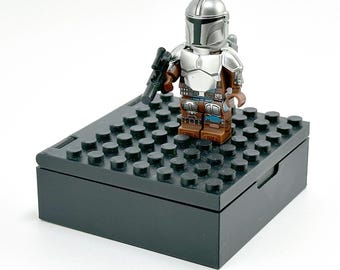 3D Printed Mini Figure Storage Box: Toy Organizer Carrying Case