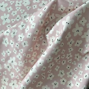 Mini Flora Rose, Cotton Jersey knit fabric, organic knit jersey , European knit fabric,  Knit fabric, beautiful high quality floral knit