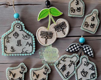 Cattle Branding Freshies: Western Aroma Bead Air Freshener