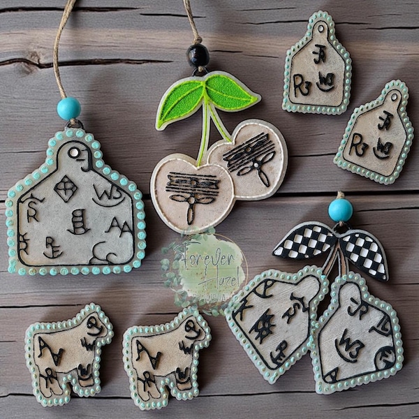 Cattle Branding Freshies: Western Aroma Bead Air Freshener