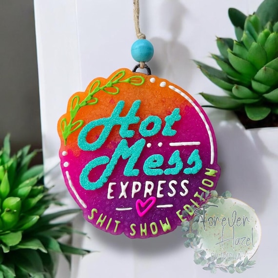 Hot Mess Express Freshie: Sassy Aroma Bead Air Freshener