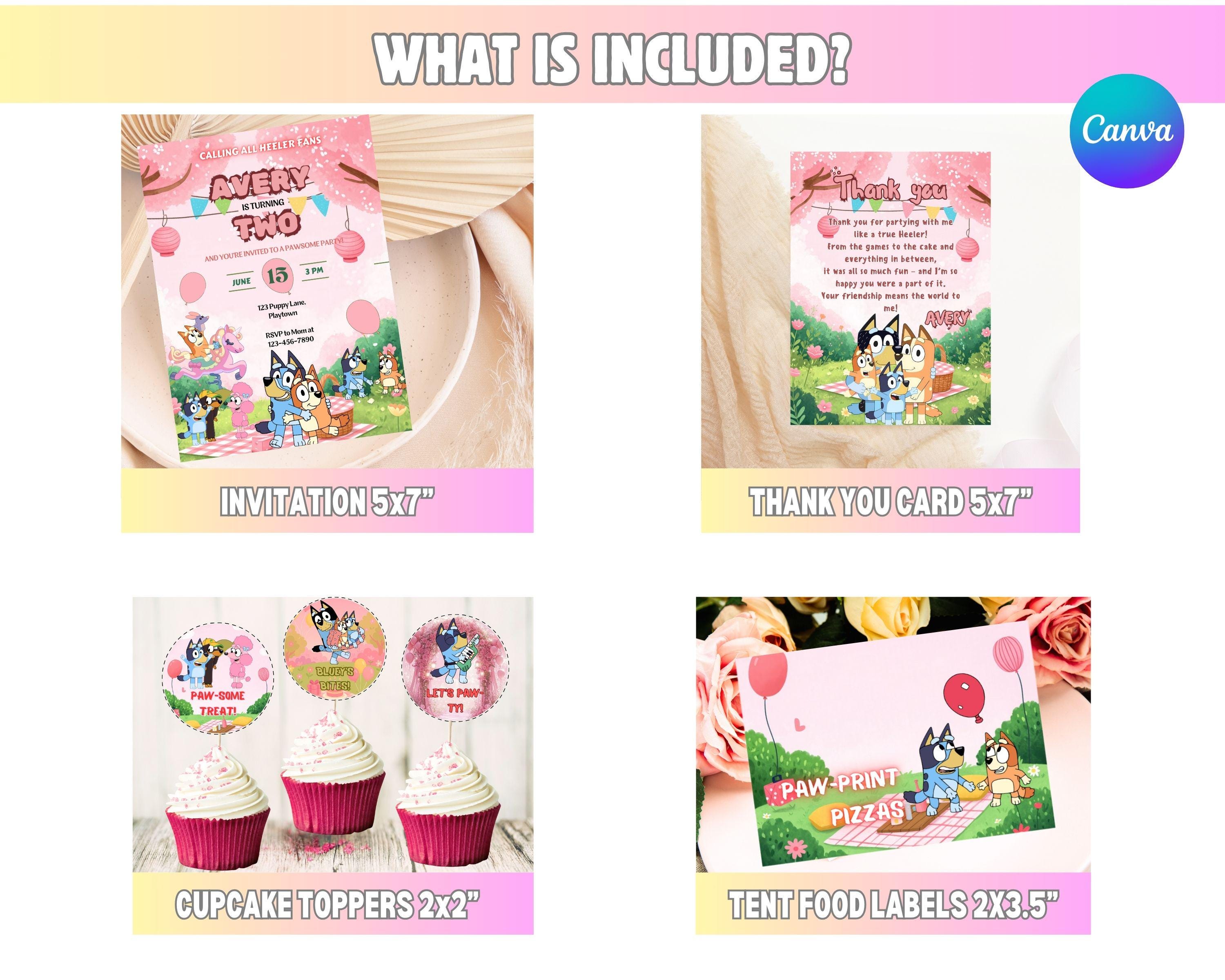 Pink & Pastel Bluey Girl Bundle