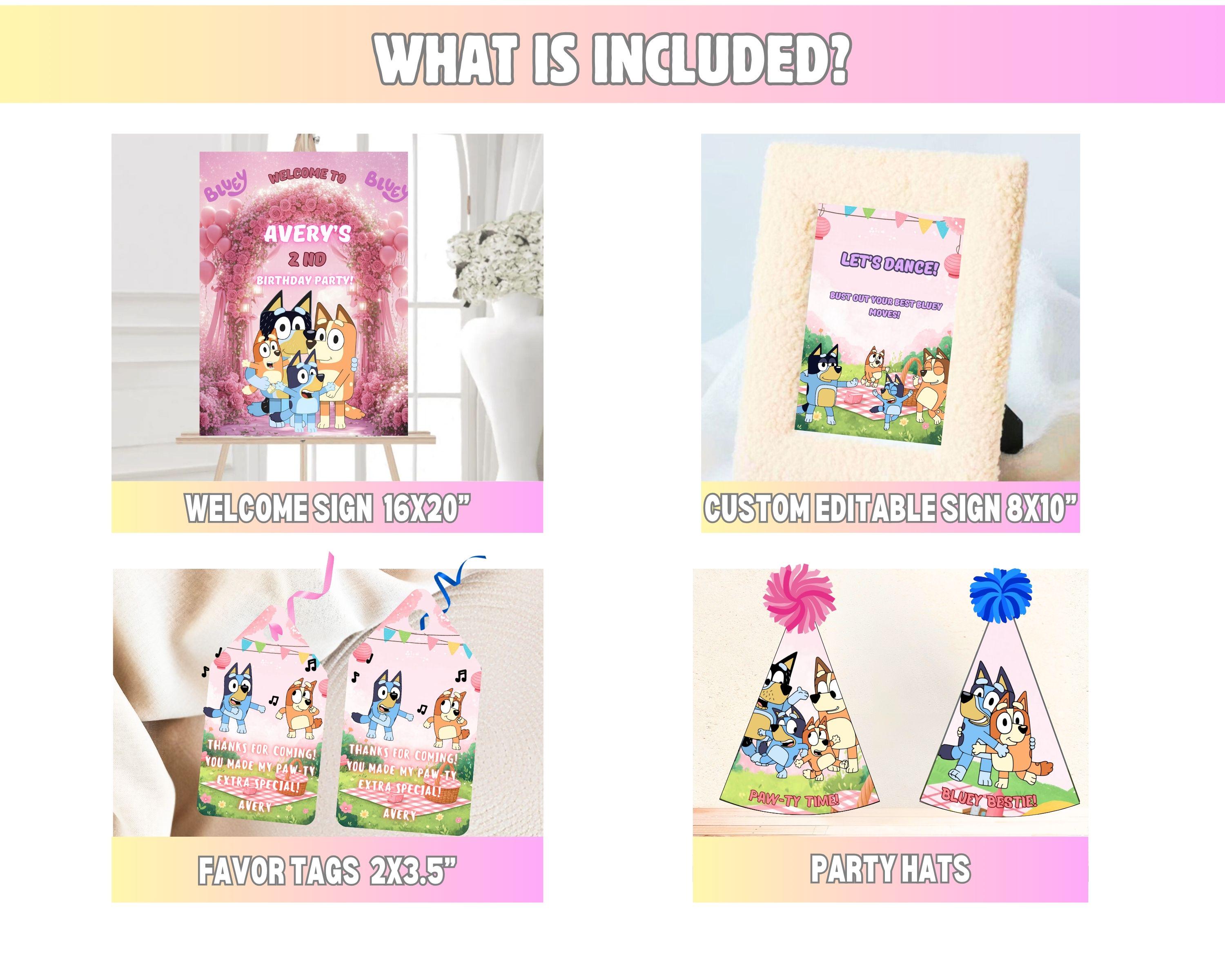 Pink & Pastel Bluey Girl Bundle
