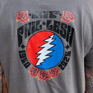 Phil Lesh Grateful Dead RIP Commemorative T-shirt - Etsy
