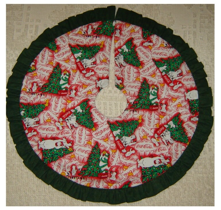 Coca Cola Tree Skirt 