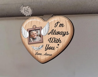 Couple I Love You To Pieces - Personalized Car Visor Clip