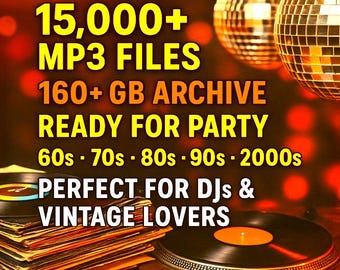 Curated Retro Audio Collection • Timeless Party Sound from 60s–2000s [B36]