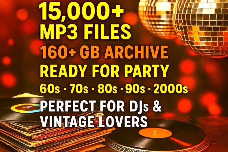 Curated Retro Audio Collection • Timeless Party Sound From 60s