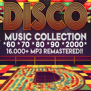 16.000+ Remasterte Retro Disco Hits 60er bis 2000er - Jetzt entdecken [B16]