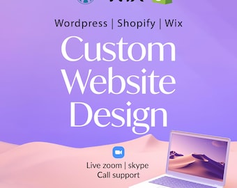 Custom Website Design – SEO Optimized, Boutique & Boho