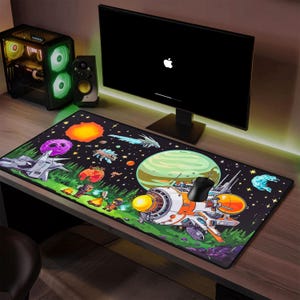 Outer Wilds Mousepad for gift, Gaming Mouse Pad, Desk Mat, Customize Mouse Pad, Game Mouse Pad Gifts for Nerds, Astronaut Lovers & Kids