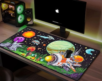 Outer Wilds Mousepad, Gaming Desk Mat, Astronaut Lovers Gift