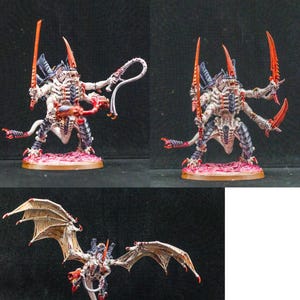 5 Figurines Barbgaunts Warhammer 40K Tyranides - Plastique, Occasion, Référence P-00EEQ