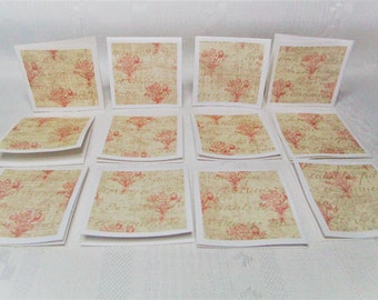 Set of 12 Mini Note Cards', gift tags