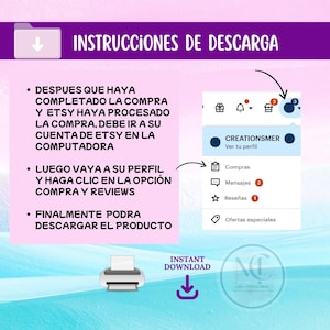 Trendy School Notebook Covers | +150 Editable Designs in Canva for Girls | Printable School Kit +10 Gifts image 9