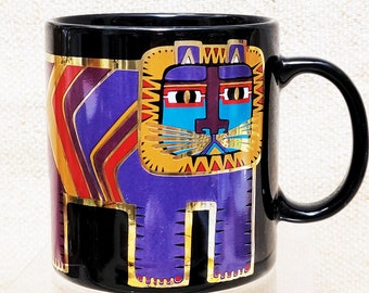 Laurel Burch Coffee Mug Lion Cat Like New