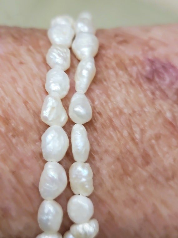 Collier de perles de culture baroque En vente sur