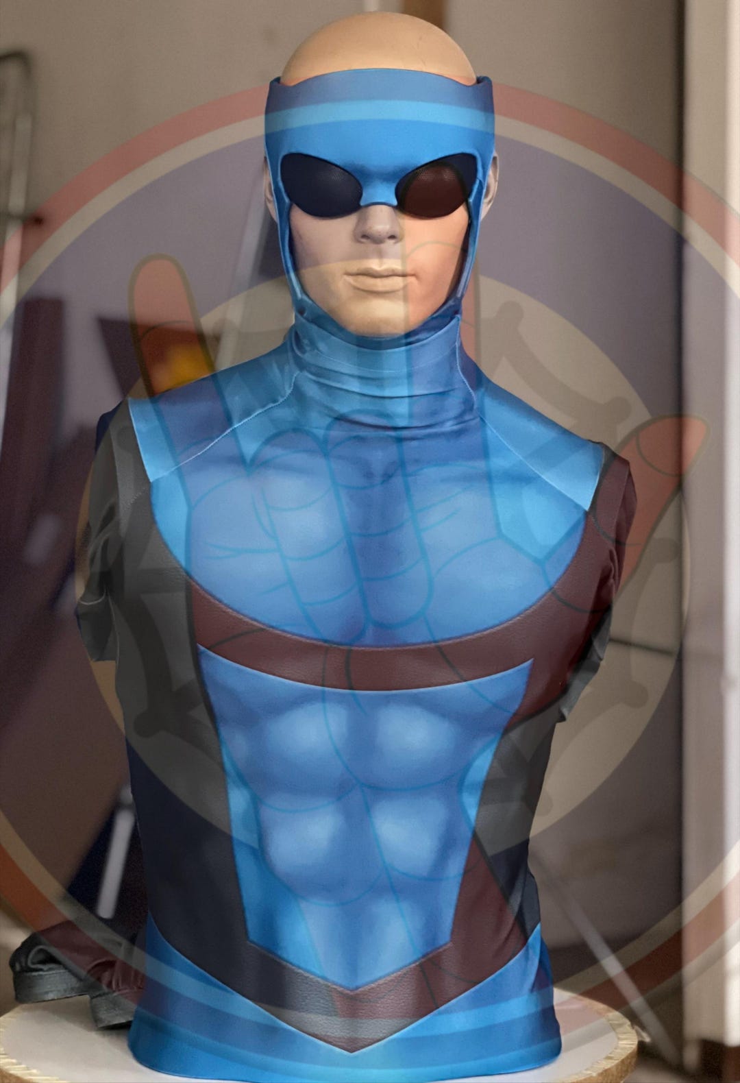 Invincible Blue Suit Cosplay Costume, Ready to Wear, High Quality