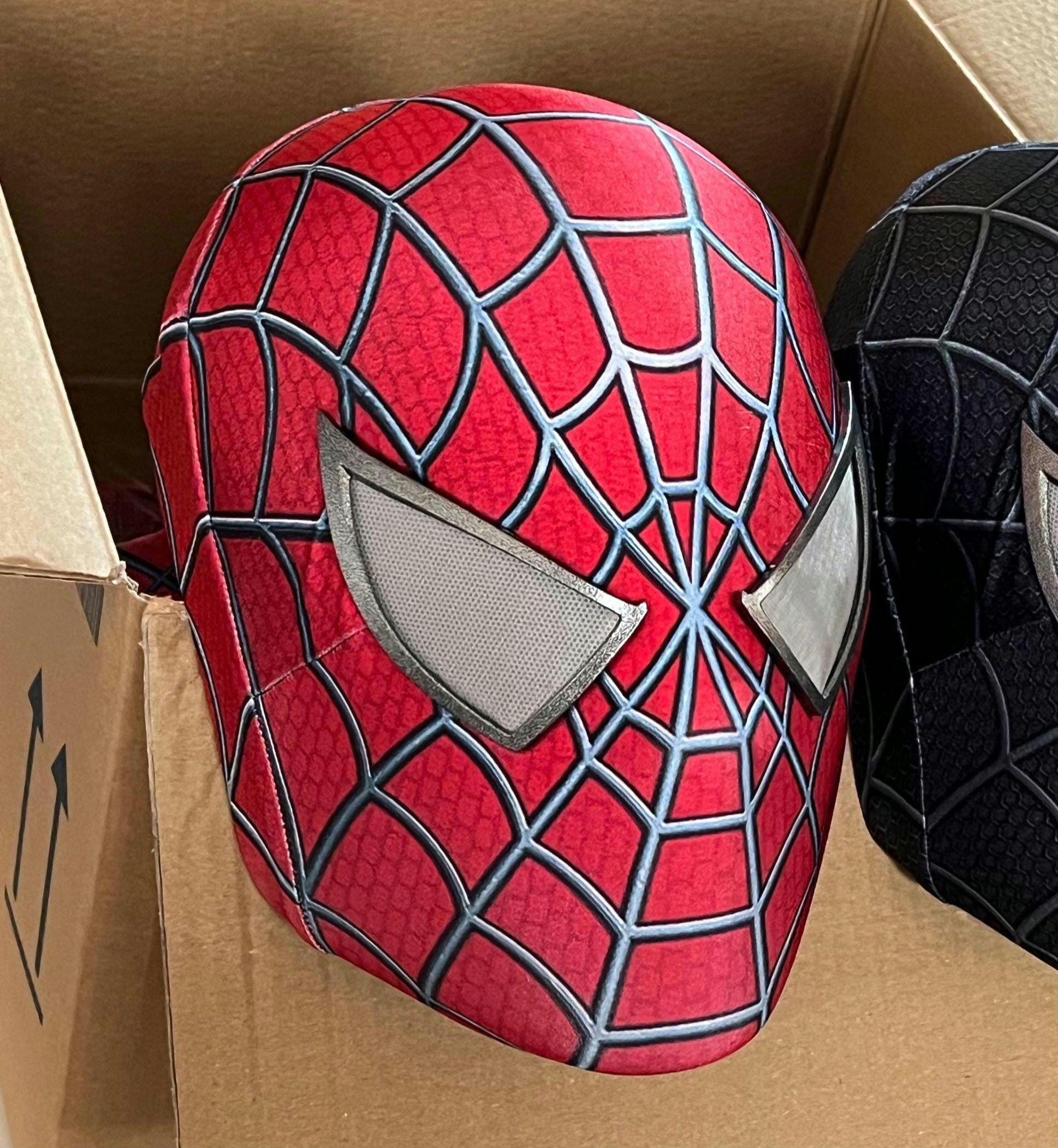 Raimi Spider Faceshell With Spandex Mask, Lenses Free Fog - Etsy