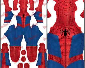Peter b parker spider costume in to the spider verse, ready to wear, high quality spandex