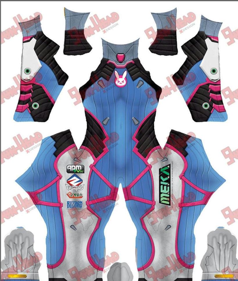 オーバーウォッチ dva コスプレ衣装とウィッグと靴と小道具 フルセット Dva cosplay - Etsy 日本