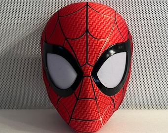 Peter B Parker ITSV faceshell with spandex mask, lenses free fog