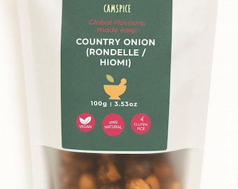 Country Onion (Rondelle / Hiomi) – Traditional Cameroonian Spice | 100% Natural | 100g