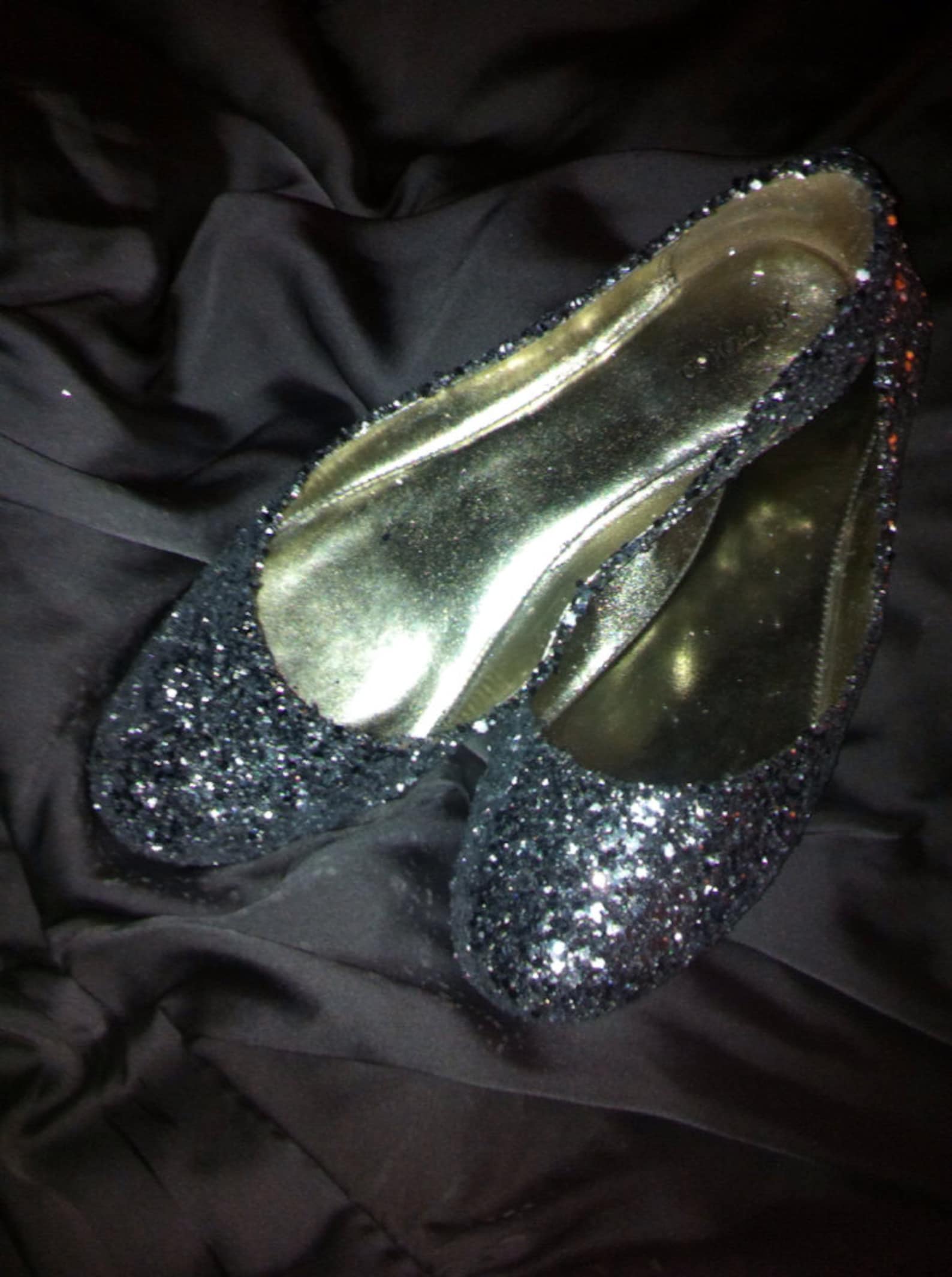 sequined and glitter flats for party or wedding. something blue wedding shoes or party ballet flats sequined sparkled shoes