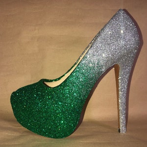 Sparkling and shimmering ombré heels! Any colors...style...or size.