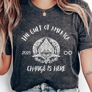 Maglietta Gulf of America Change Is Here, abbigliamento per la libertà, maglietta Gulf of America, regalo repubblicano, maglietta Maga, regalo politico, maglietta Trump