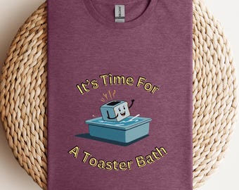 Camiseta divertida de baño tostador, baño tostador vive y ríe, humor negro, baño tostador, camiseta sarcástica, camiseta divertida, camiseta meme, camiseta gráfica