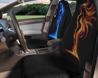 Fundas de asiento de coche Boho / Poliéster, diseño único