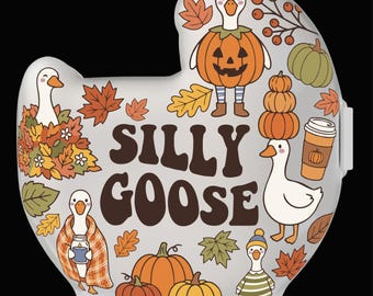 Silly Goose Cranial Band Decals: Fall Theme Baby Helmet Stickers Pumpkins and Halloween