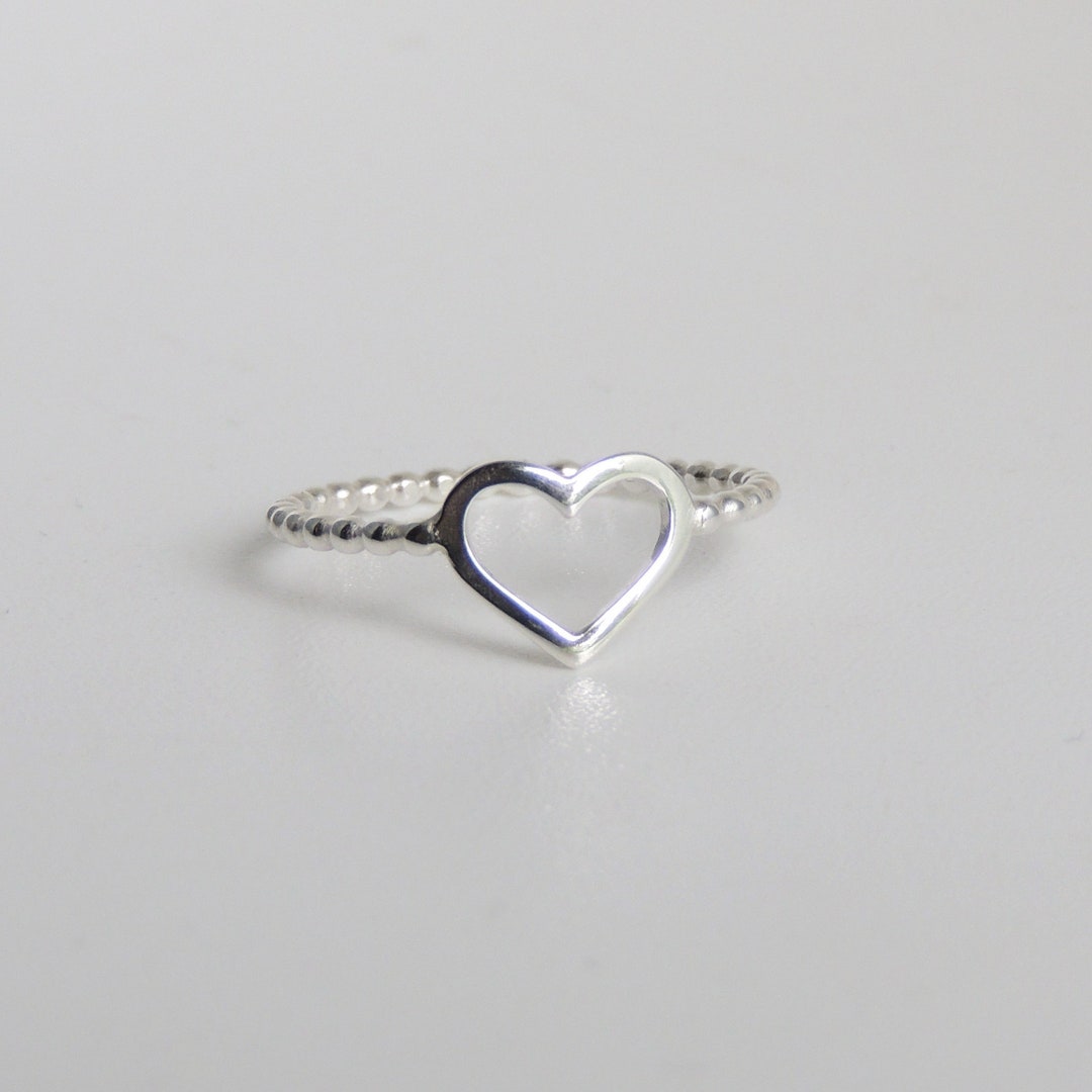 韓国【TATIANA】(silver925) ribbon ring heart earring Designer fashion, Seoul-fully created | W Concept